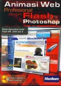 Image of Animasi web profesional dengan flash photoshop