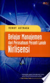 Image of Belajar manajemen dari perusahaan peranti lunak nirlisensi