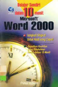 Image of Belajar sendiri microsoft frontpage 2000 dalam 10 menit