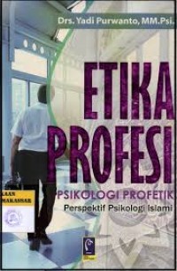 Image of Etika profesi psikologi profektif perspektif psikologi islami