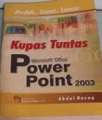 Image of Kupas tuntas microsoft office powerpoint 2003