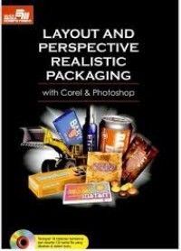 Image of Layout and perspective realistic packaging