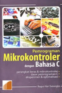 Image of Pemograman mikrokontroler dengan bahasa c