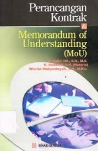 Image of perancangan kontrak & Memorandum of understanding (MoU)
