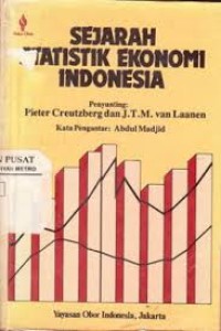 Image of Sejarah statistik ekonomi i ndonesia