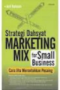 Image of Strategi dahsyat marketing mix for small business