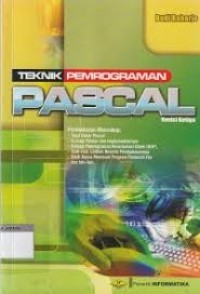 Image of TEKNIK PEMROGRAMAN PASCAL revisi ke3